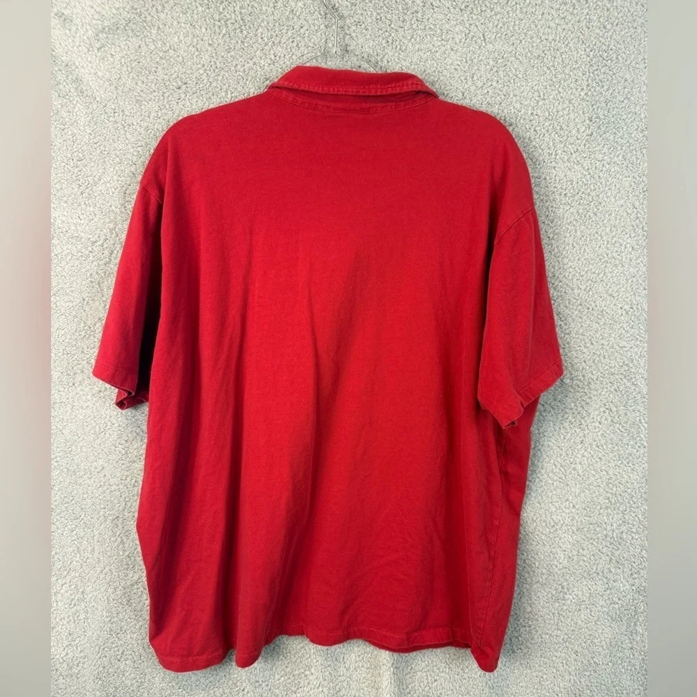Polo by Ralph Lauren Men's  vintage Red Polo Shirt XL